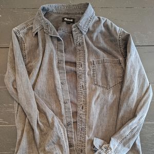 Men's Madewell chambray button down